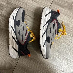 Hoka One Clifton L Suede Black Lunar Rock